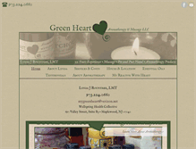 Tablet Screenshot of greenheartnj.com